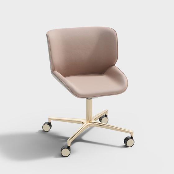 Streamlined Office Chair 3D model