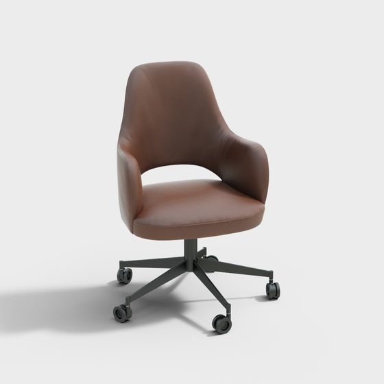 Modern Minimalist 3D Office Chair Model