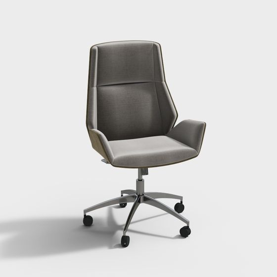 現代白色辦公椅