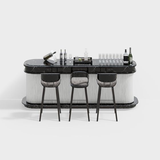 Ghế quầy bar khu vực quầy bar sang trọng