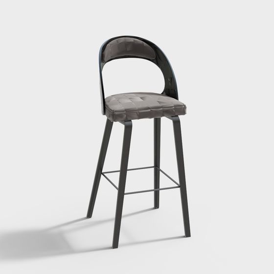 Urban Corner Bar Stool 3D model