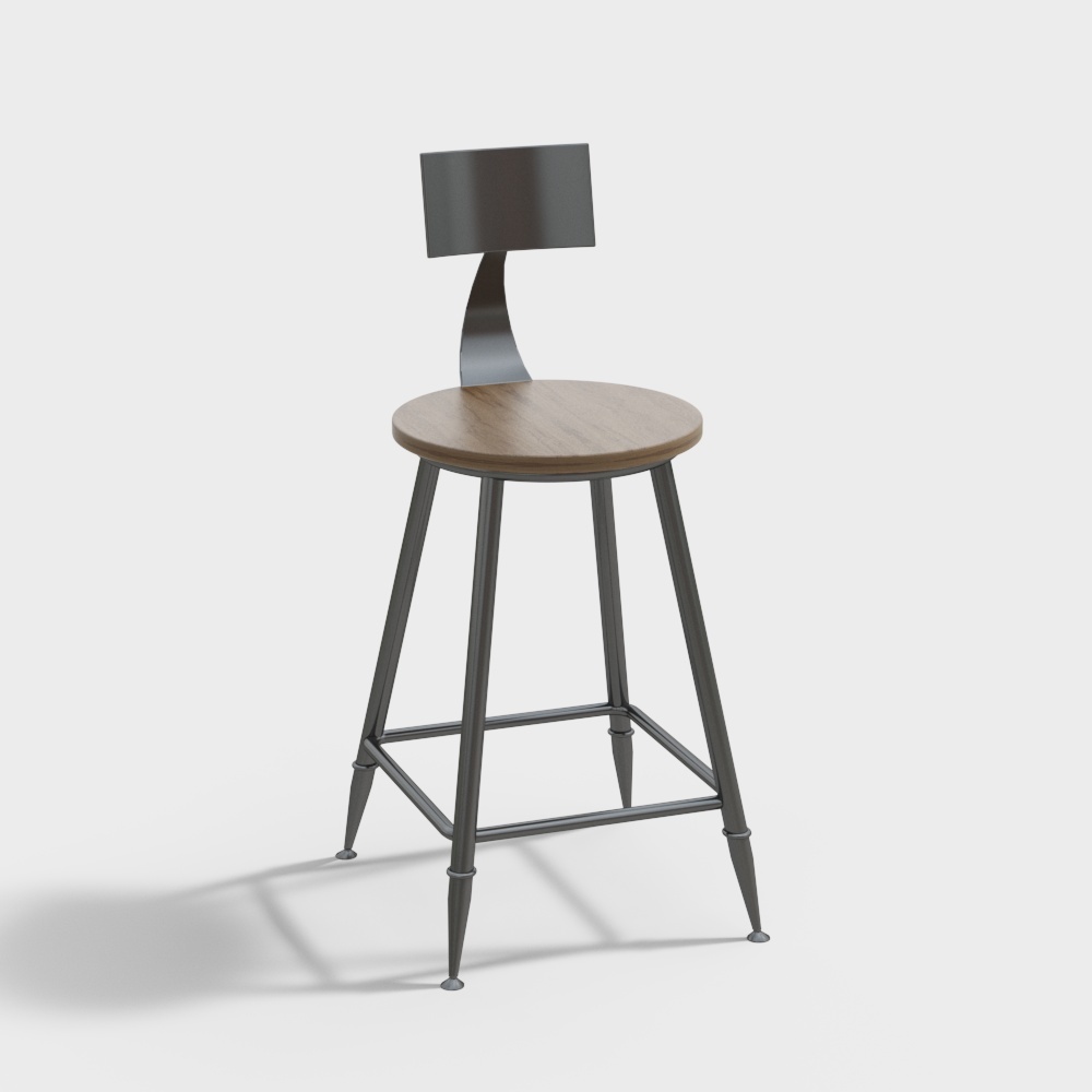 Industrieller Stil Café-Bar-Stühle