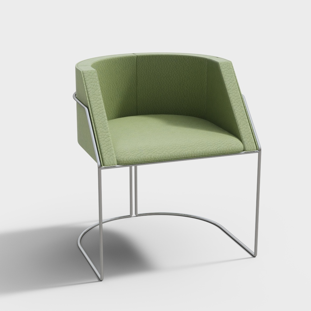 Green dining chairs for modern restaurants