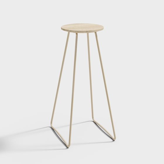 Minimalist Side Table 3D model