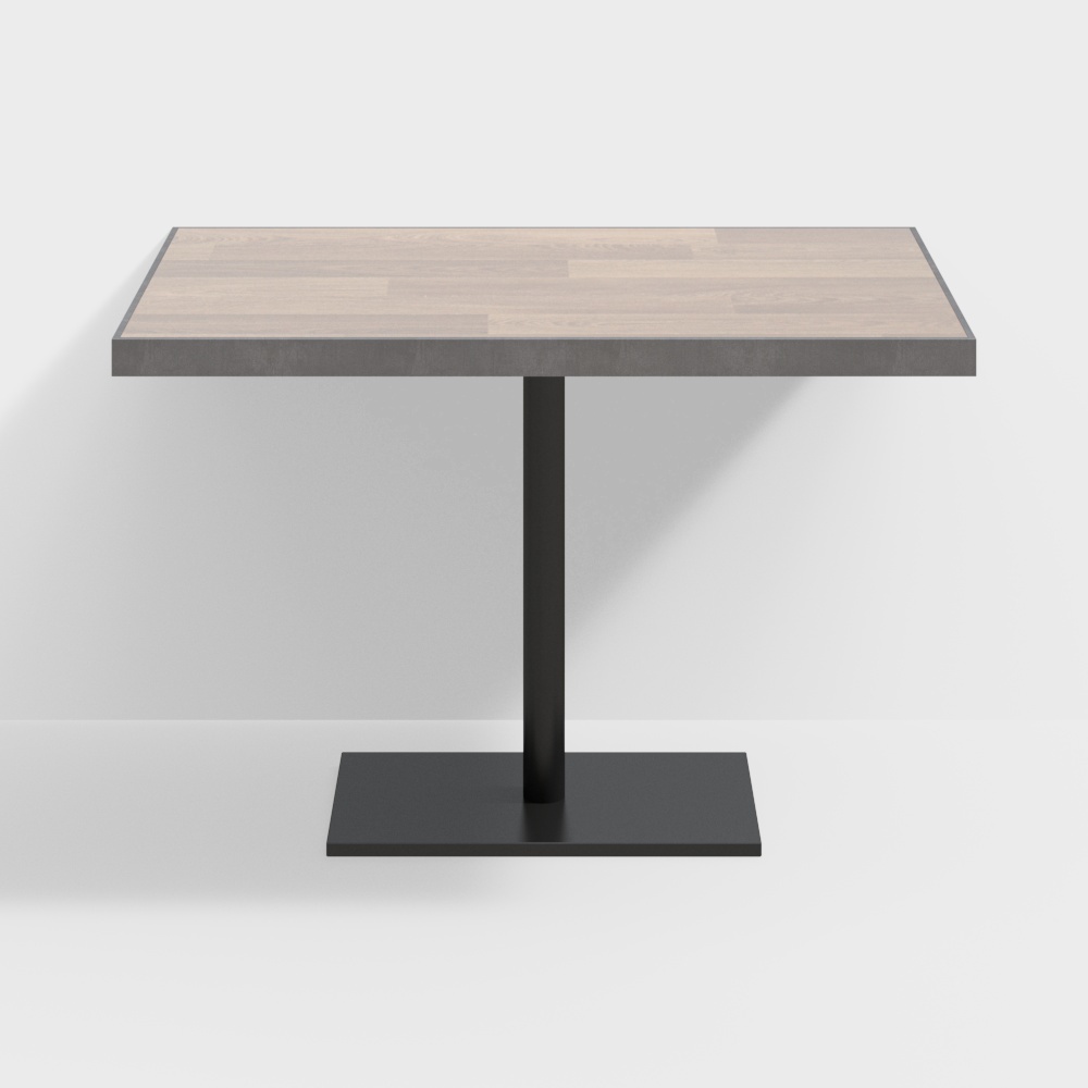 Modern Fast Food Restaurant Tables