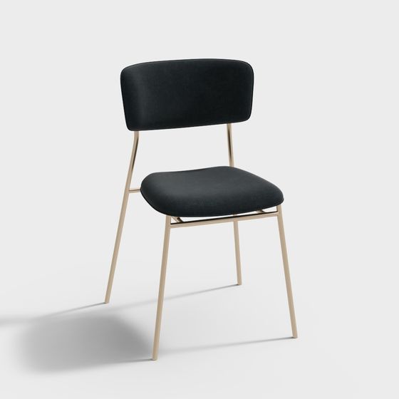 Ghế ăn flannel màu xanh lá cây cho nhà hàng sang trọng nhẹ nhàng