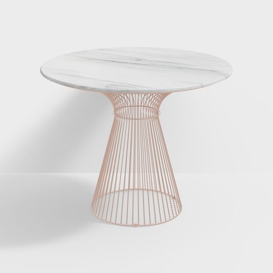 Stylish 3D Model Dining Table for Contemporary Interiors