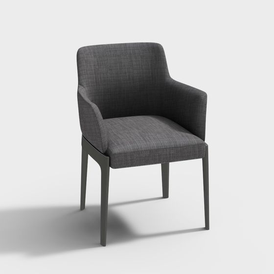 Urban Comfort Chair 3D model for Modern Interiors