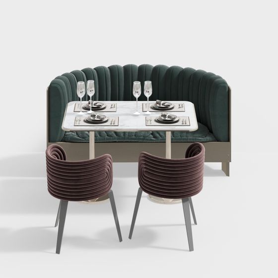 Urban Dining Table 3D model