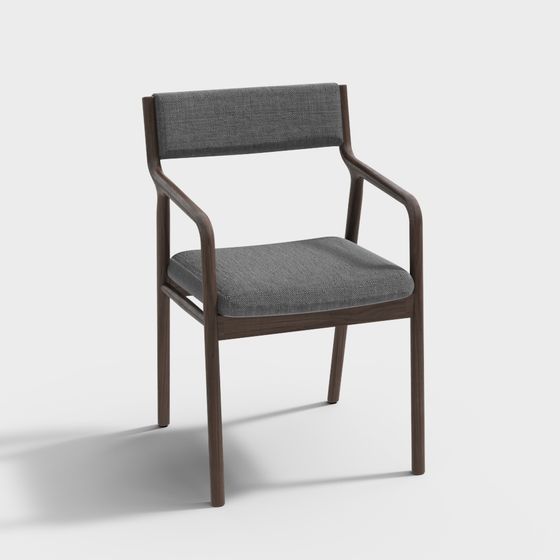 Stylish Urban Lounge Chair 3D model
