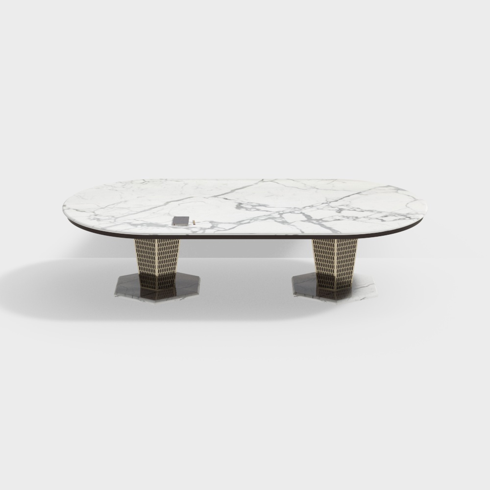 modern marble conference table