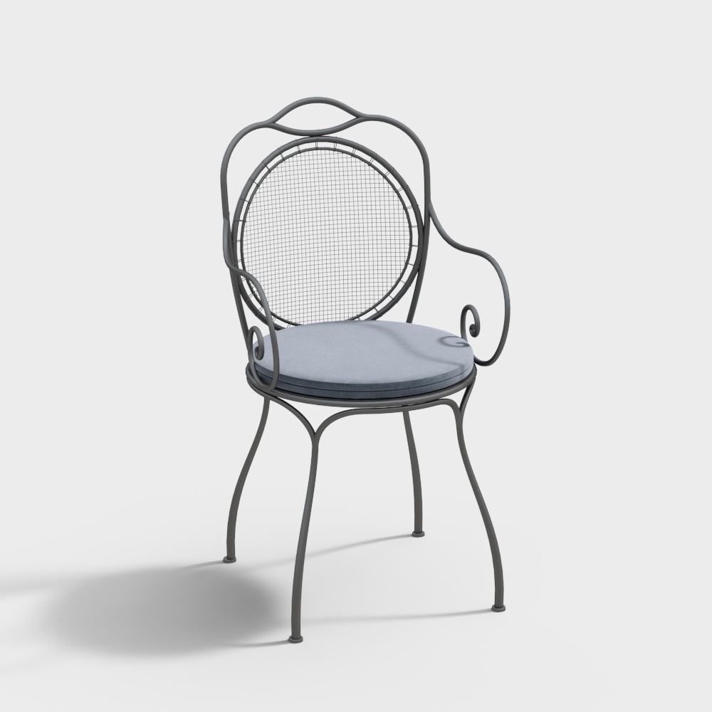 American outdoor iron leisure chair