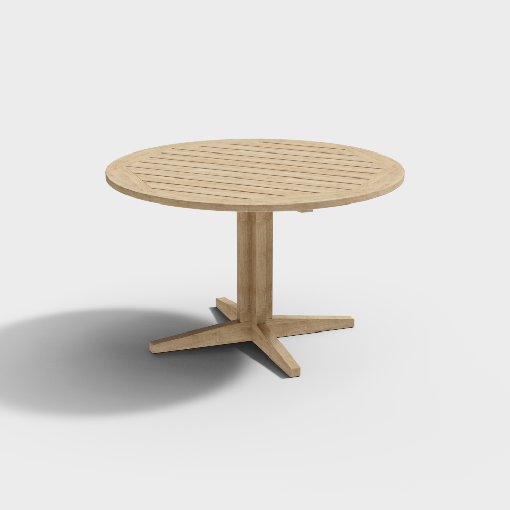 モダンカジュアルアウトドアウッドテーブル