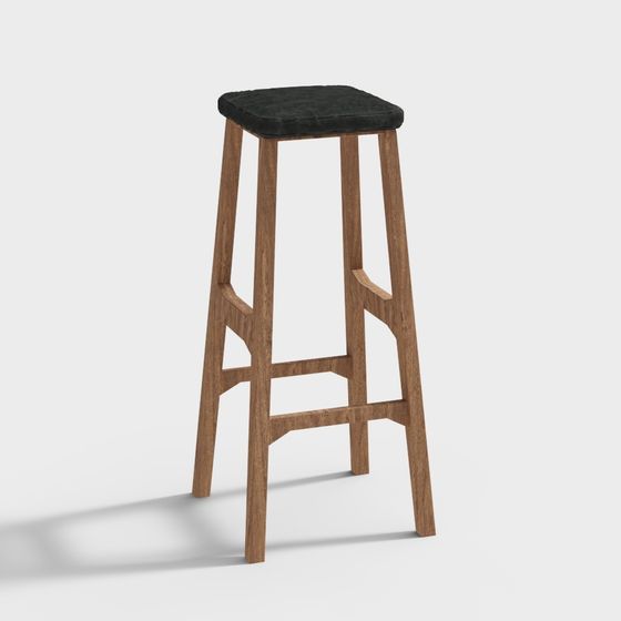 Urban Corner Bar Stool 3D model