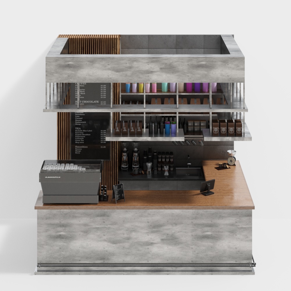 Barra de café moderna