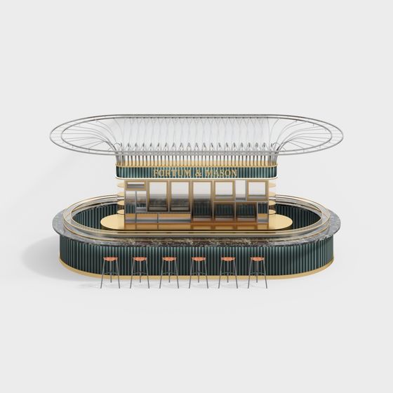 Fortum & Mason Bar 3D model