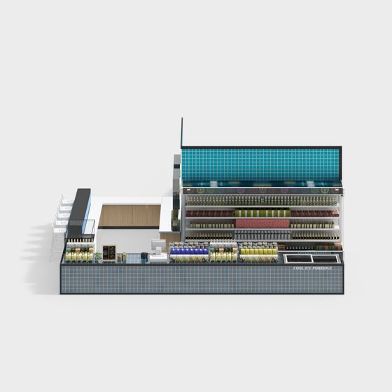 Cool Ice Porridge 3D model