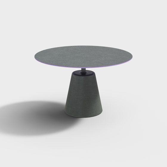 Stylish Round Table 3D model for Modern Spaces