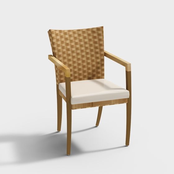 เก้าอี้กลางแจ้งไม้สมัยใหม่