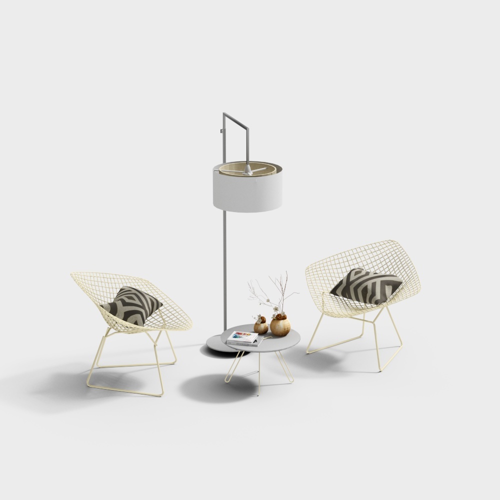 New modern rattan outdoor tables and chairs