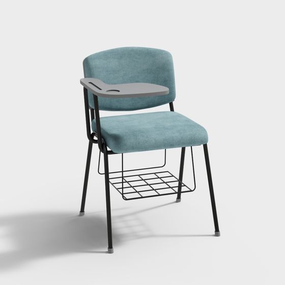 Student Chair 3D Model for Modern Spaces