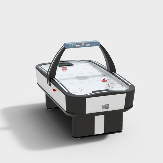 Sleek Air Hockey Table 3D model