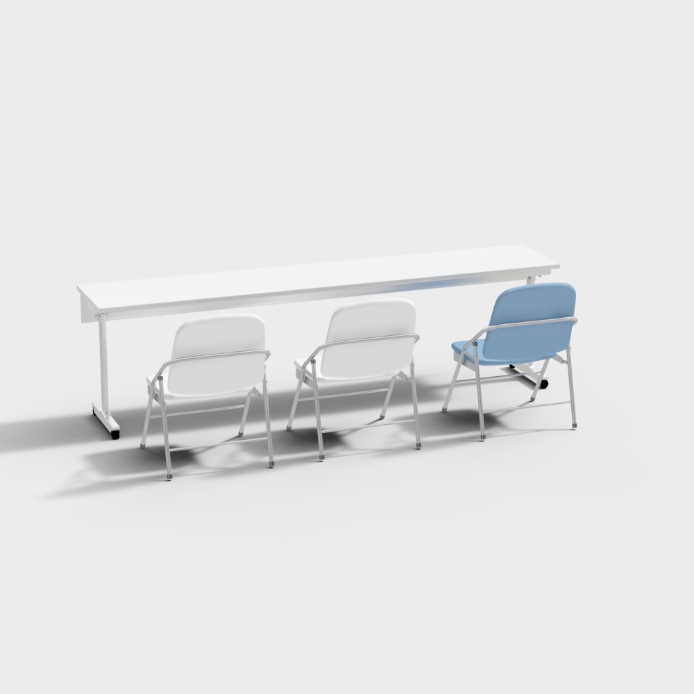 Modern conference room training room long table and chairs