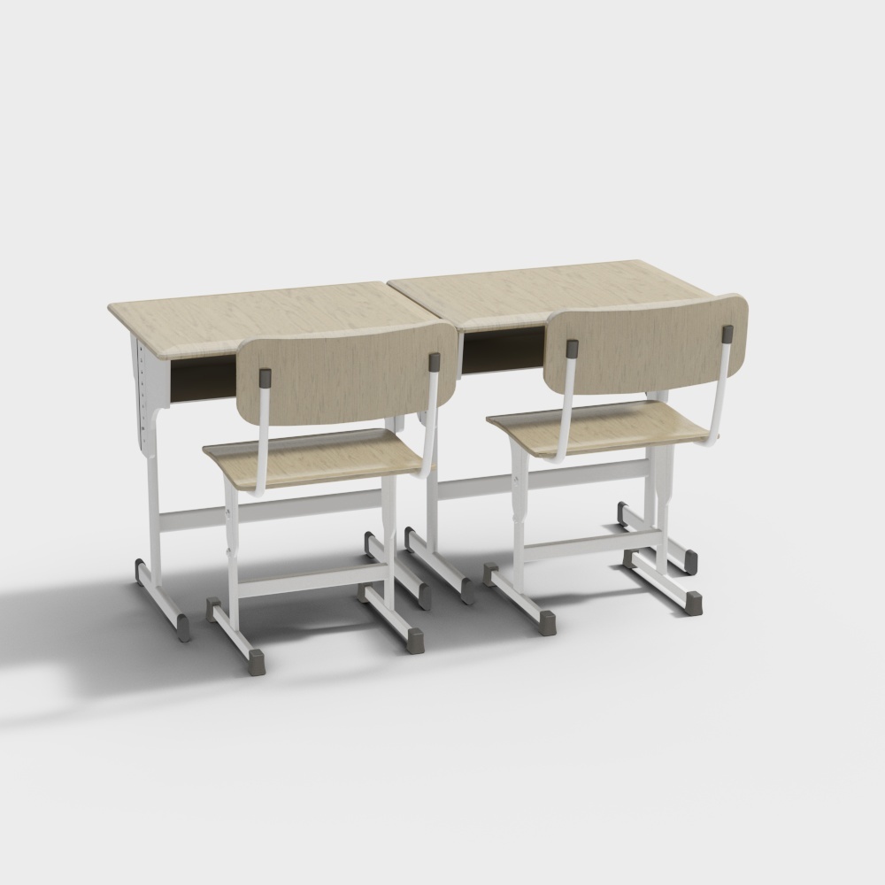 Modern classroom tables and chairs