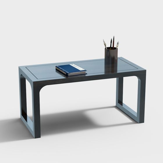 Urban Table 3D model - Minimalist Elegance