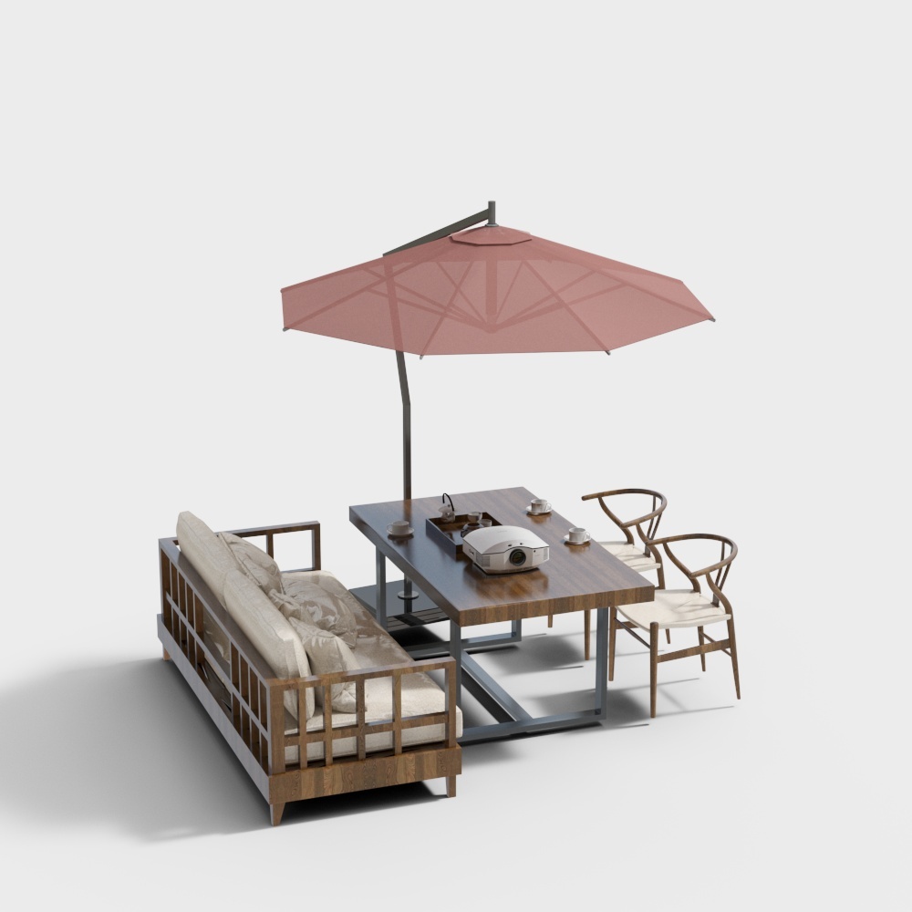 Modern personalized outdoor tables and chairs