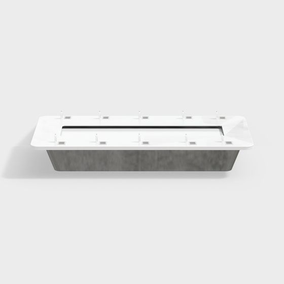 Urban Water Bar Counter 3D model