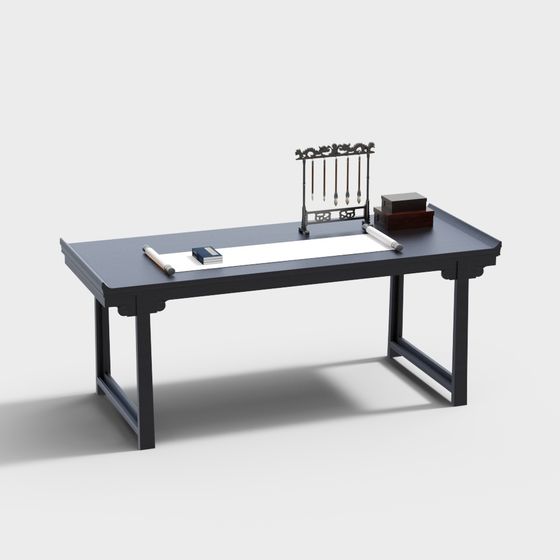 Classic Elegance Desk 3D model