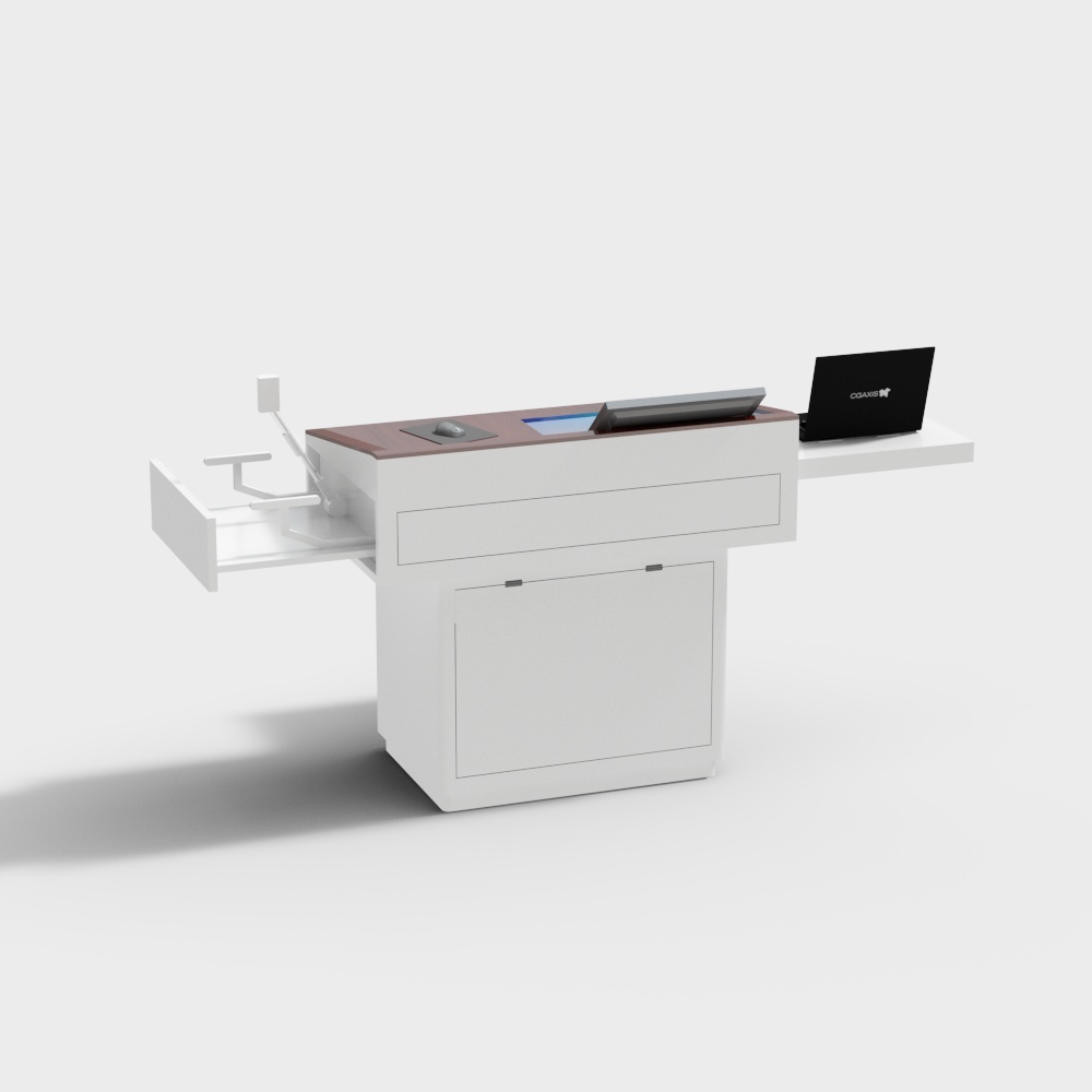 Modern operating podium