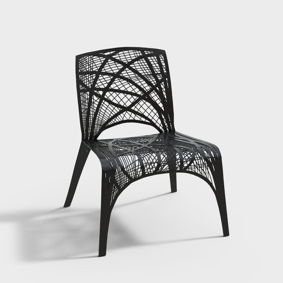 Unique Web Chair 3D model for Creative Projects