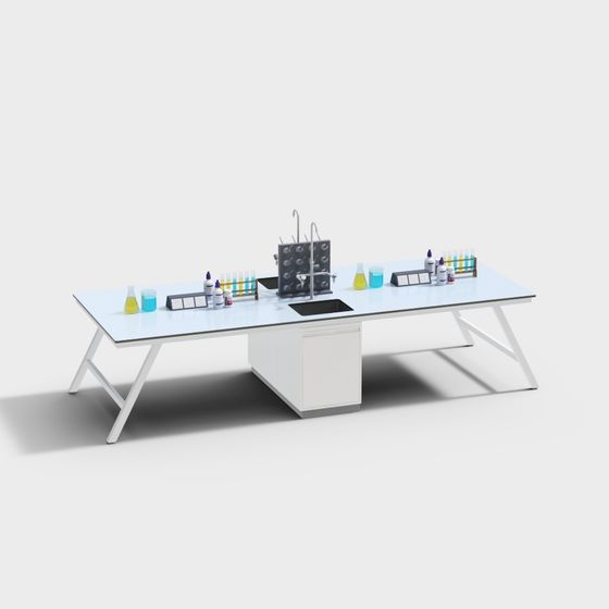 Laboratory Workbench 3D model