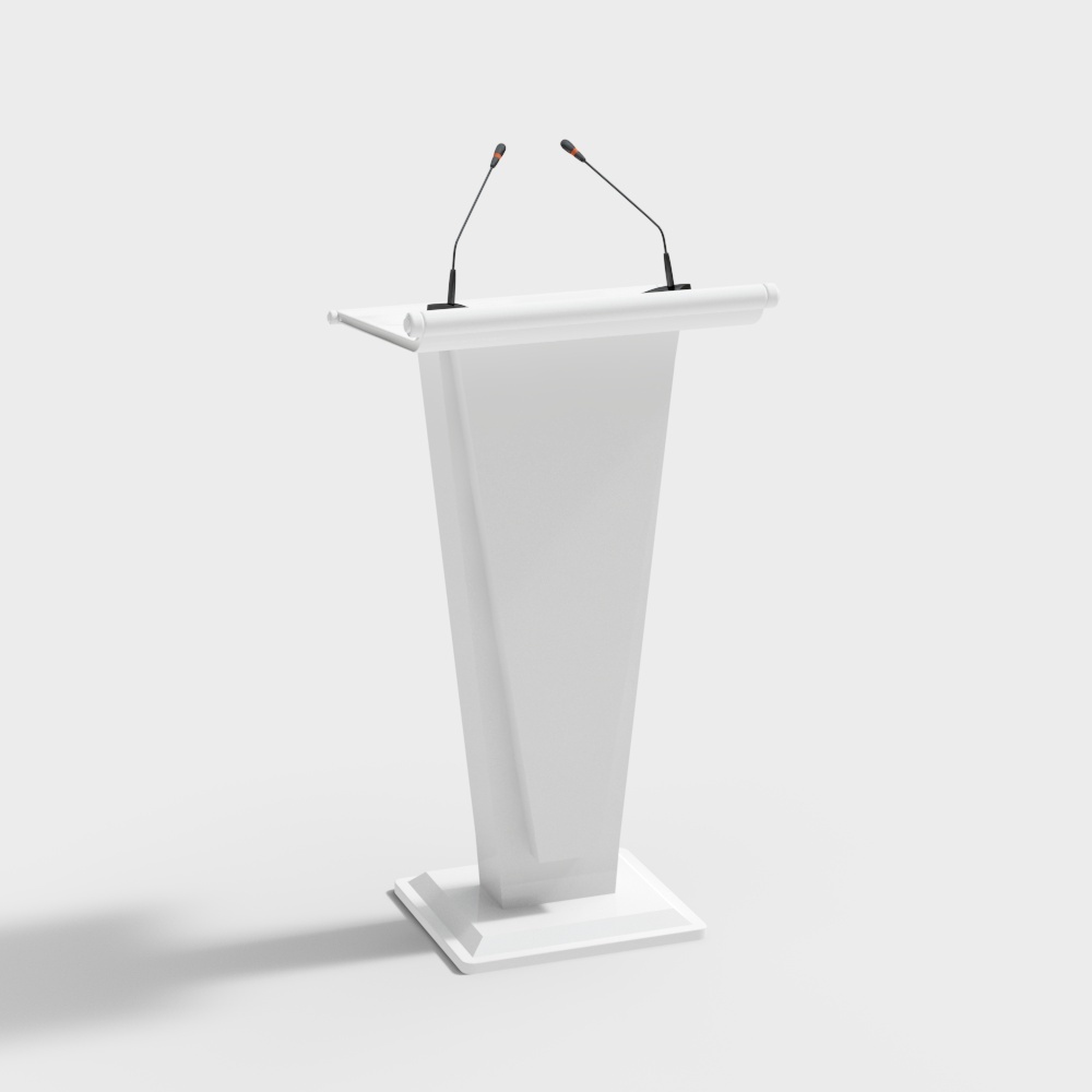 Modern Minimalist Podium 3D model