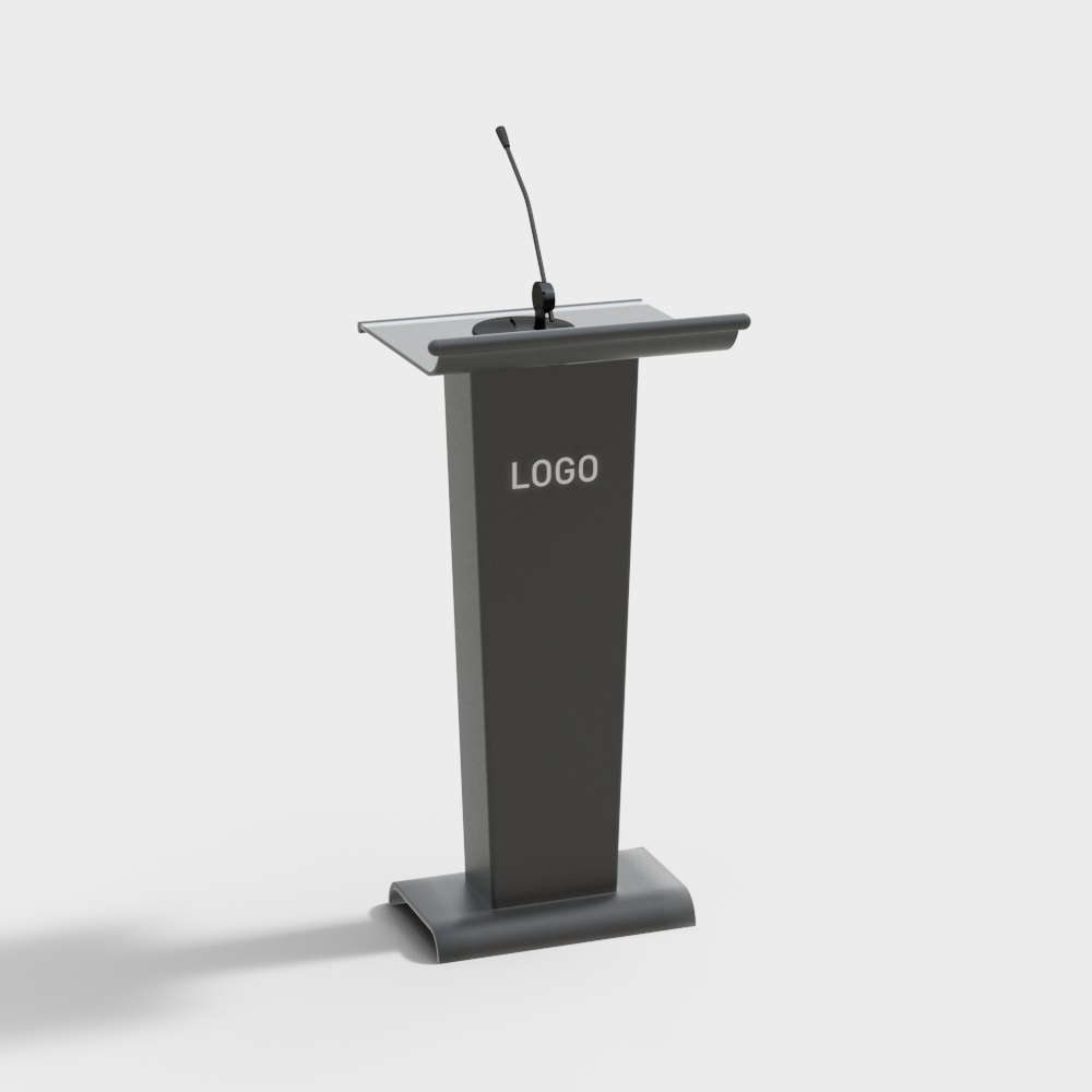 modern metal podium