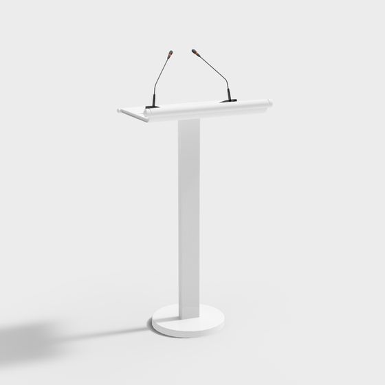 Minimalist Podium 3D model for Modern Aesthetics
