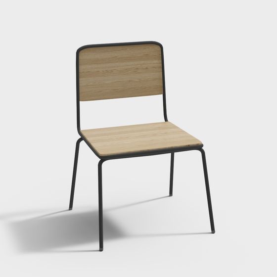 Urban Chair 3D model for Modern Spaces