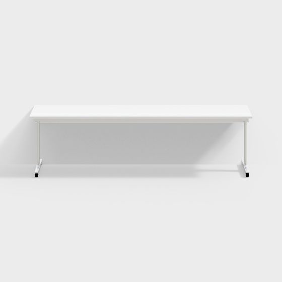 Minimalist Conference Table 3D model