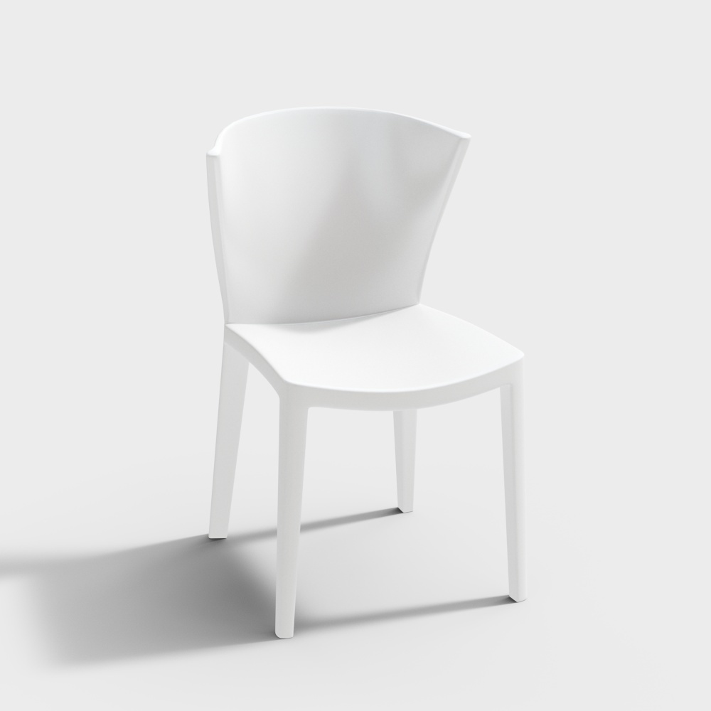 Kindergarten classroom white chair