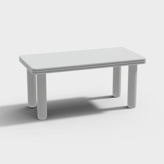 Minimalist Coffee Table 3D model