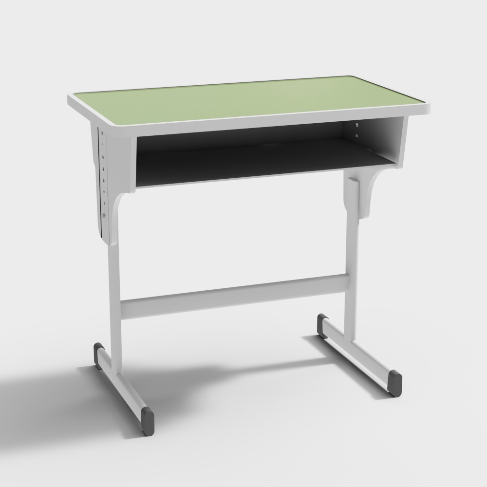 Stylish School Desk 3D model for Modern Design
