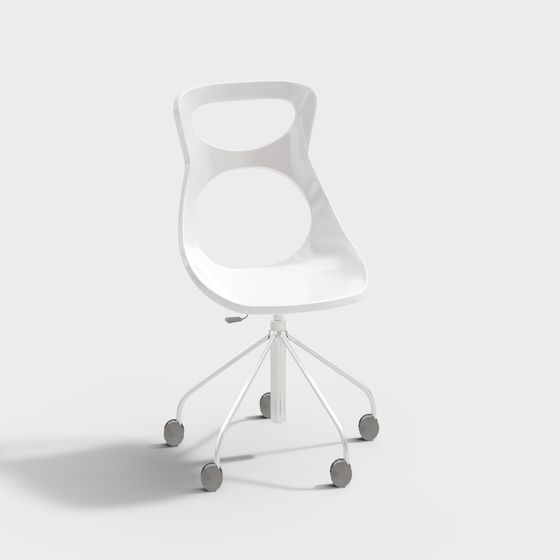 Sleek Modern Office Chair 3D model