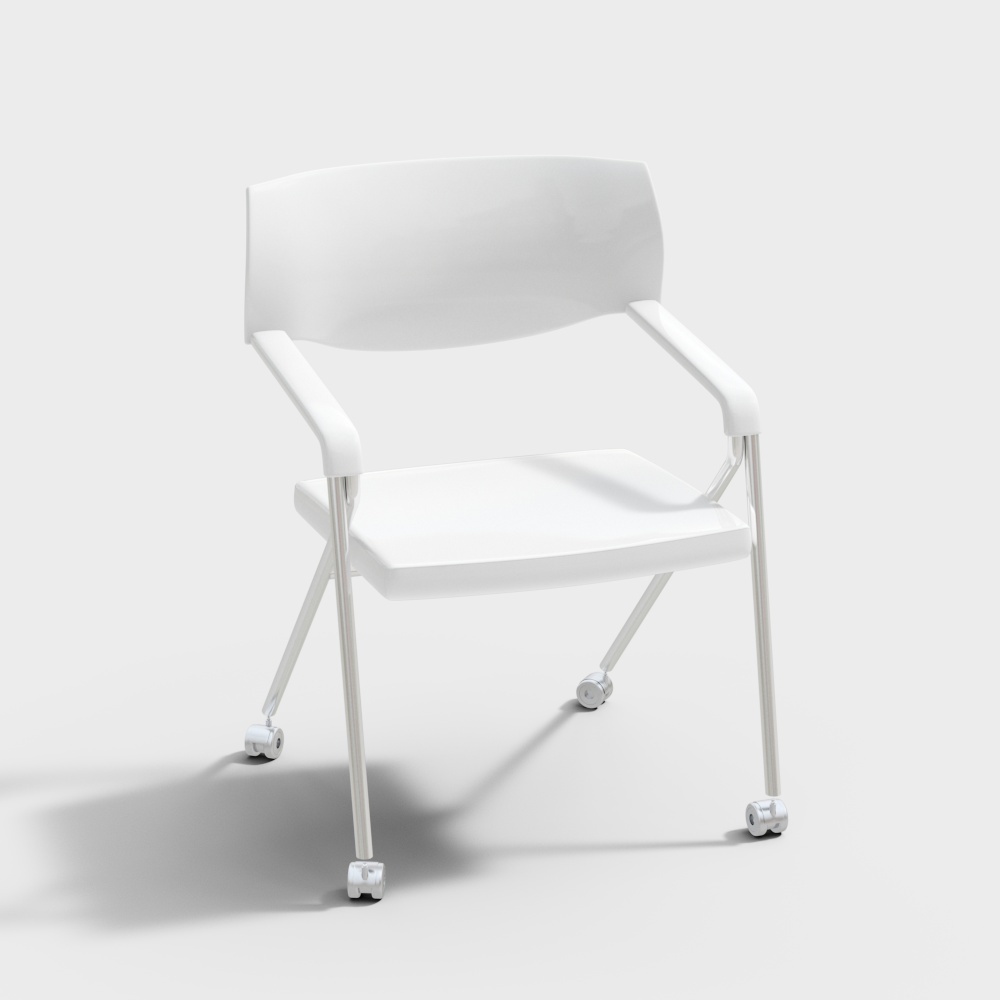 Ghế trắng lớp học hiện đại