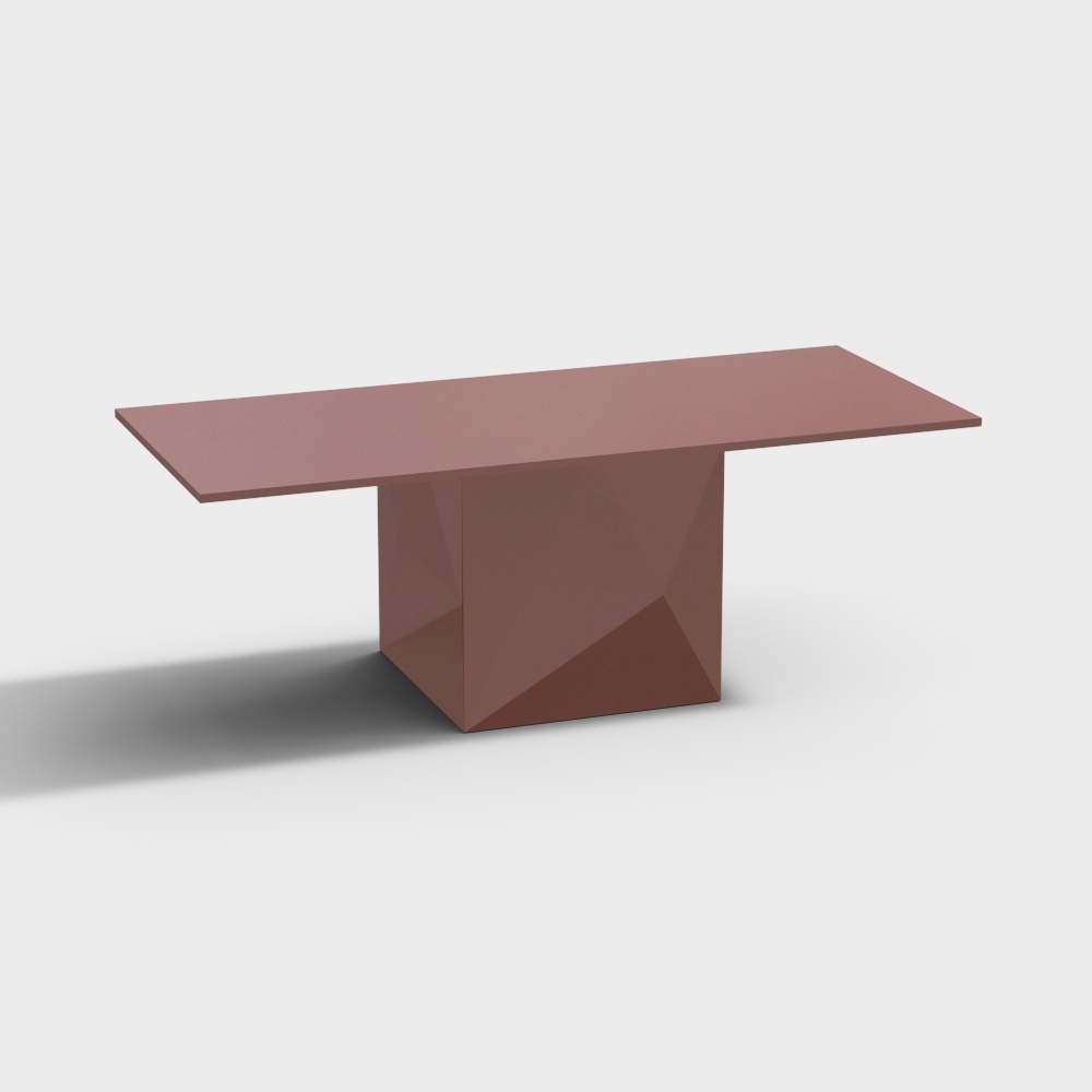 モダンな屋外特異形状レジャーテーブル