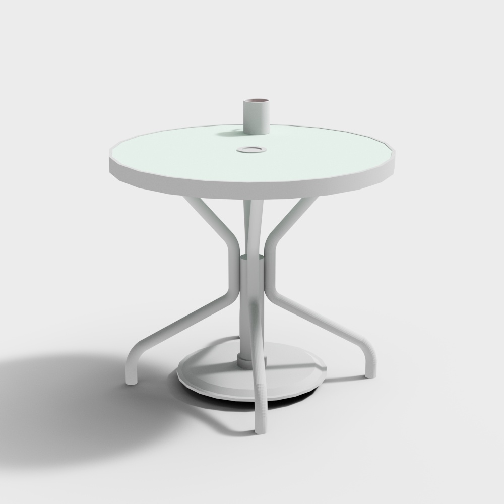New modern era outdoor table