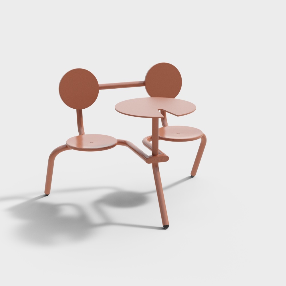 Table et chaises de jardin modernes BISTROO Extrême belge