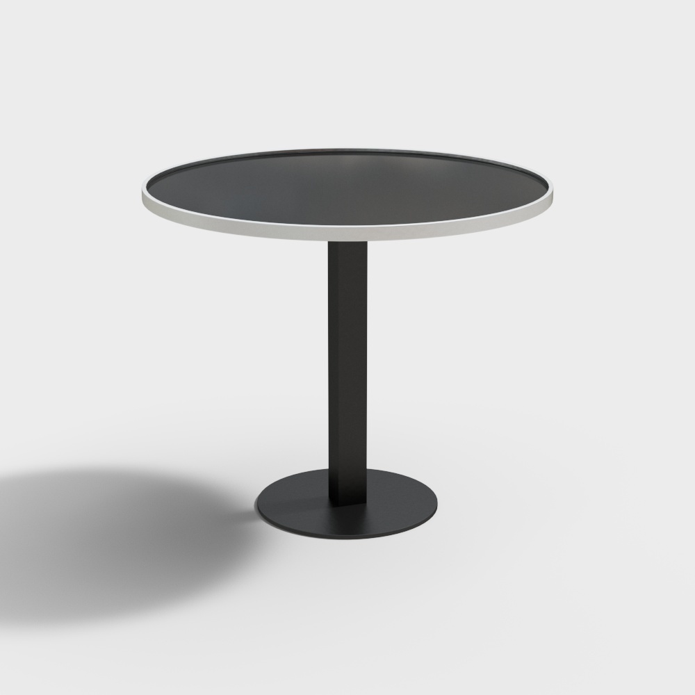 現代の屋外ログテーブル