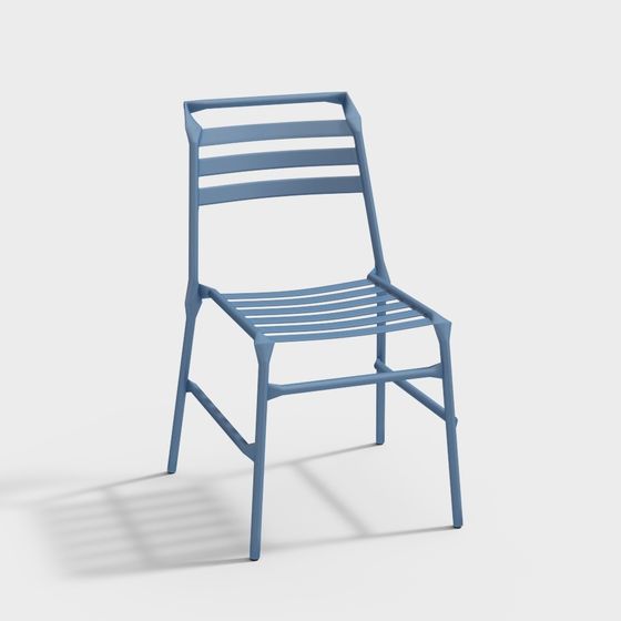 Urban Slat Chair 3D model